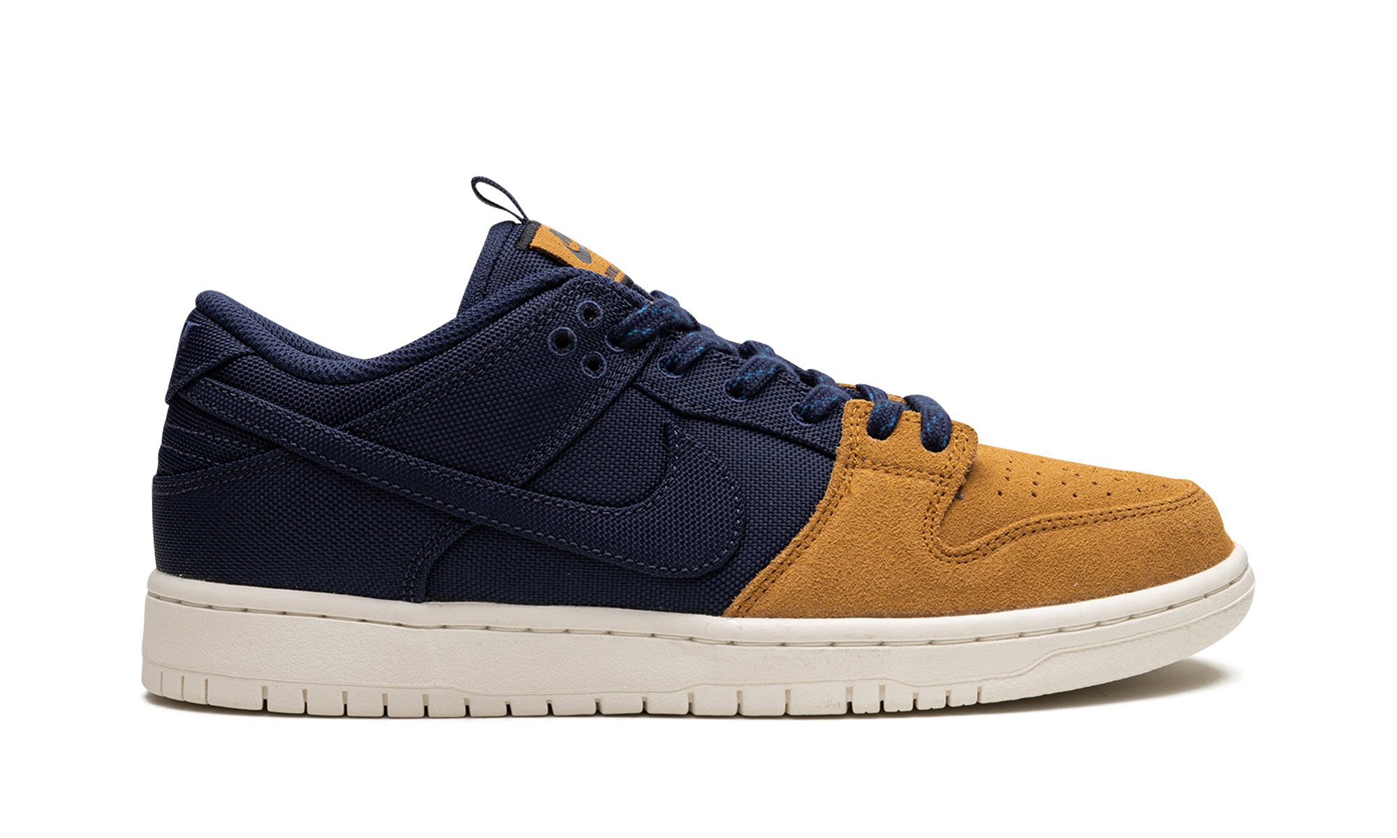 Sb Dunk Low "midnight Navy/desert Ochre" - 6