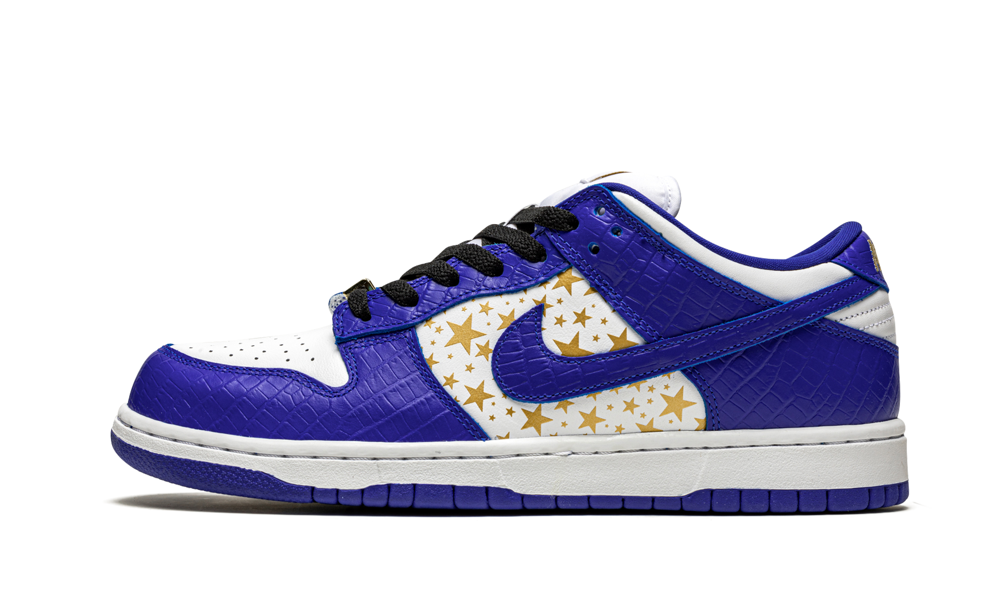 Sb Dunk Low "supreme - Stars - Hyper Blue" - 8