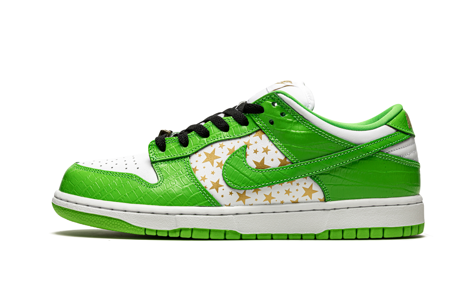 Sb Dunk Low "supreme - Stars - Mean Green" - 1