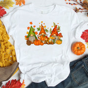 Thanksgiving Gnome Shirt - Cute Autumn Pumpkin Design, Fall-Themed Graphic Tee for Family Gatherings and Holiday Celebrations
 - 1